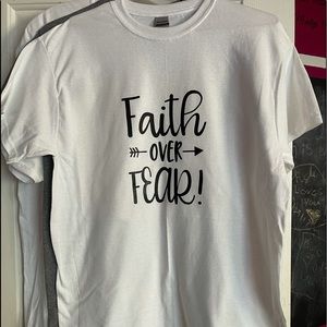 Heat transfer vinyl t-shirt